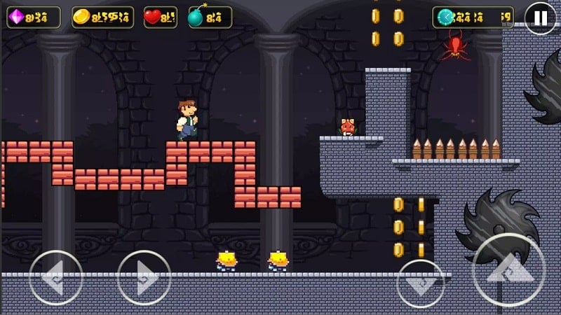 Super Pep's World - Run Game Captura de tela 1