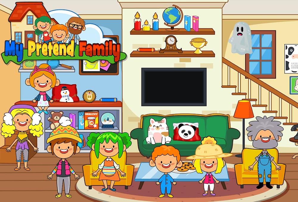 My Pretend Home & Family Town应用截图第3张