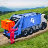 City Garbage Truck Driving Sim