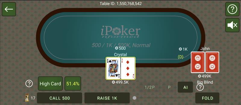 iPoker स्क्रीनशॉट 4