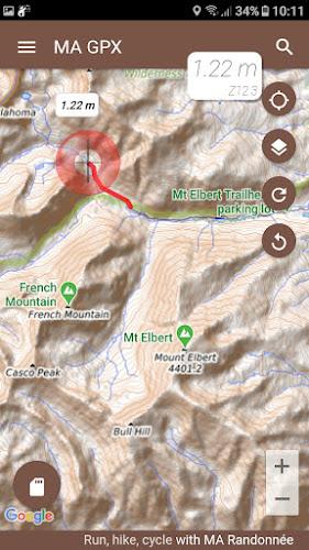 MA GPX: Create your GPS tracks Captura de pantalla 1
