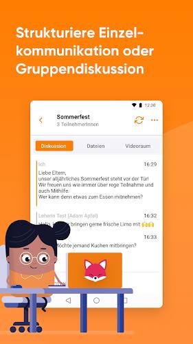 KidsFox - der Kita-Messenger Скриншот 4