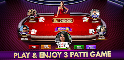 Schermata Teen Patti Octro Poker & Rummy 1