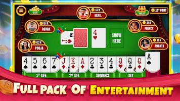 Indian Rummy Offline Card Game Screenshot 2