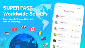 Fast VPN Ultra Fast Proxy VPN Screenshot 1