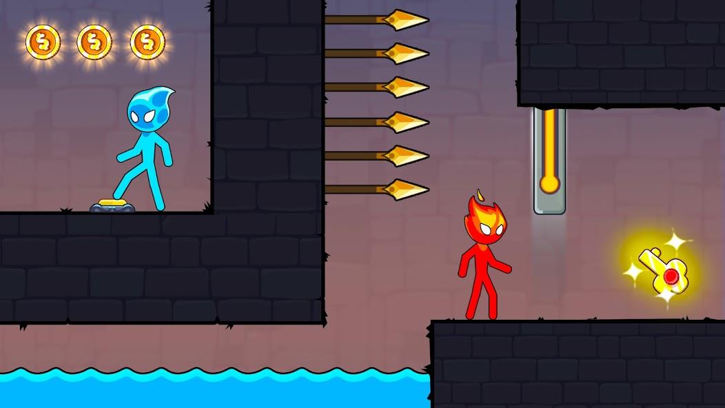 Stickman Red boy and Blue girl Mod Screenshot 4