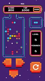 Pill Puzzle : Falling Capsules ภาพหน้าจอ 2