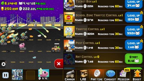 Idle Cat Cannon Screenshot 3