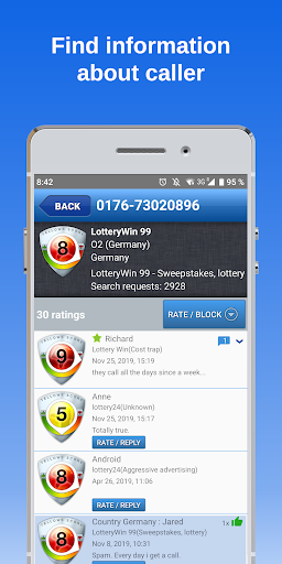 tellows - Caller ID & Block Zrzut ekranu 3