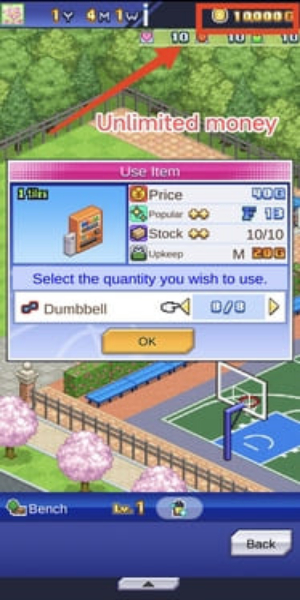 Basketball Club Story Mod Capture d'écran 2