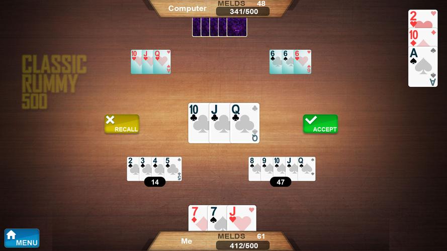 Rummy 500 ภาพหน้าจอ 2