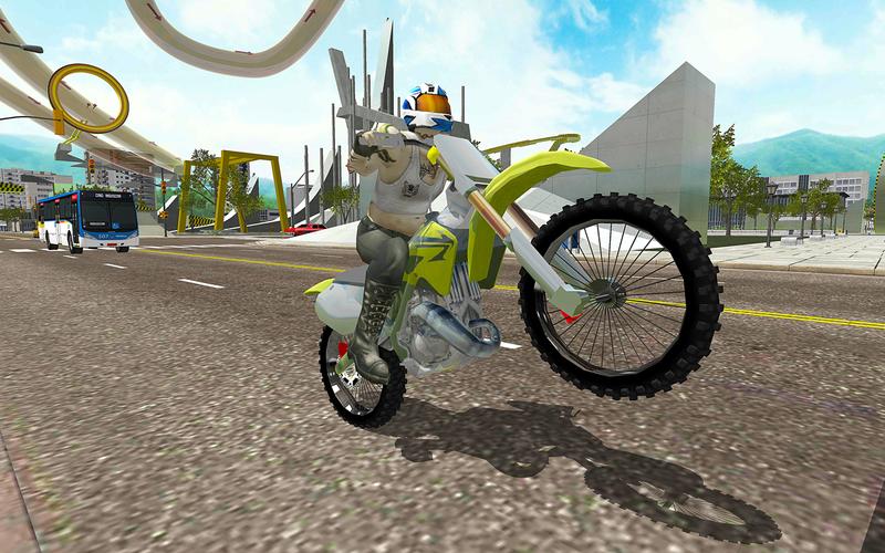 Motorbike Rush Drive Simulator Zrzut ekranu 2