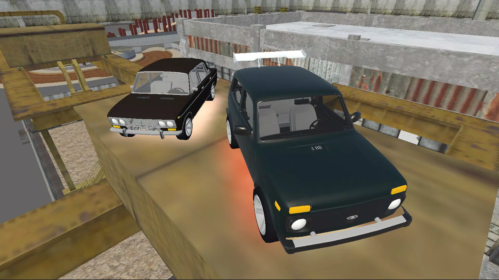 VAZ Russia Car Crash Simulator Capture d'écran 2