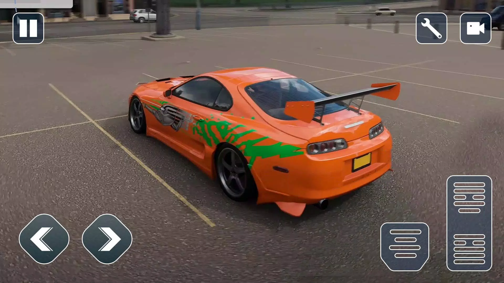 Fun Race JDM Supra Car Parking Screenshot 1