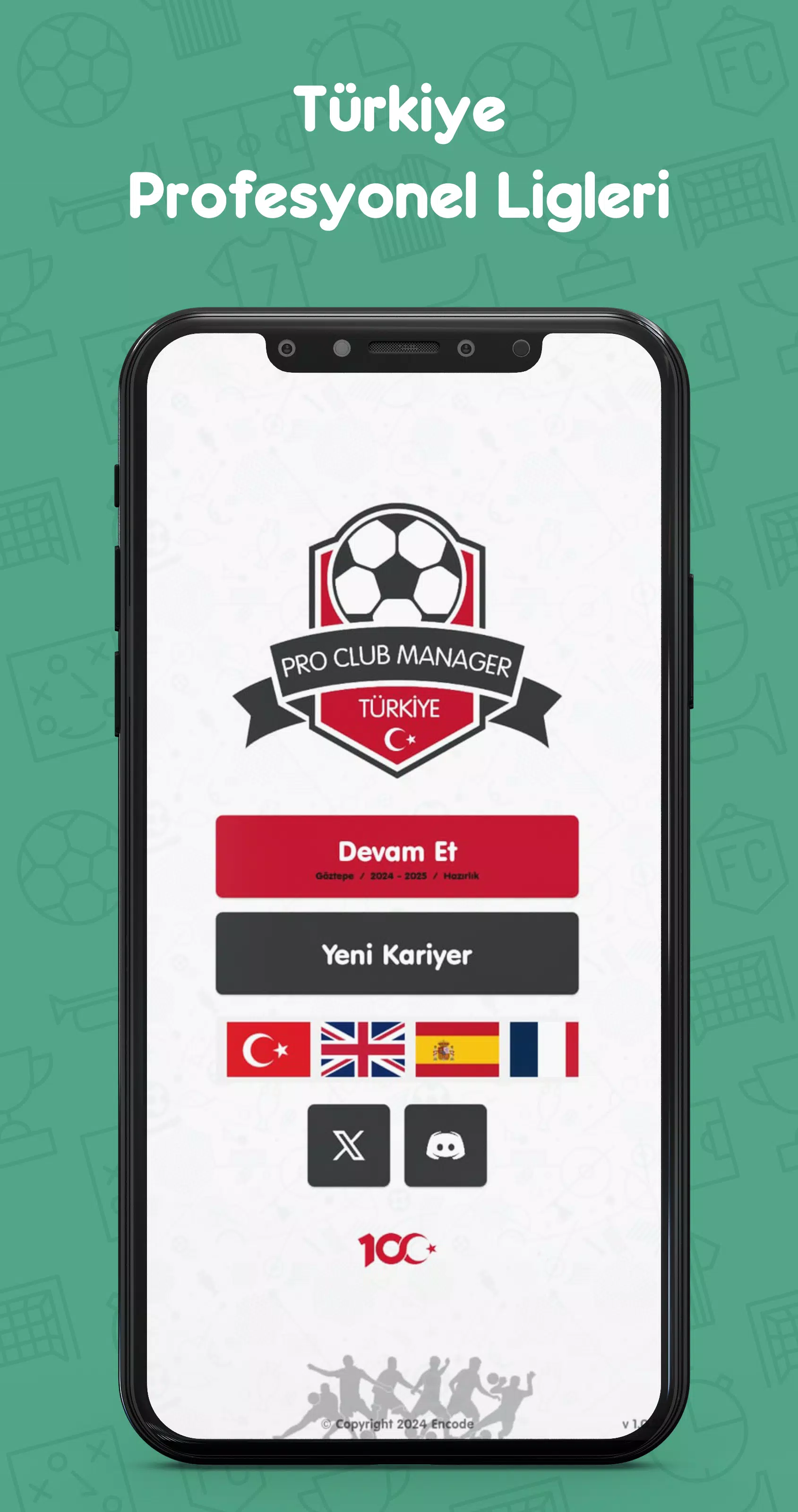 Pro Club Manager Türkiye 스크린샷 1