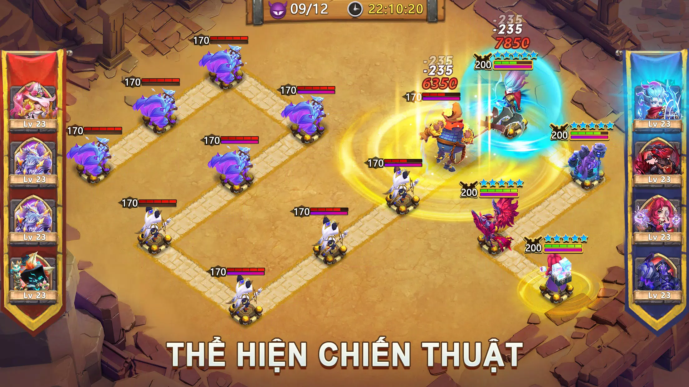 CastleClash:Quyết Chiến-Gamota スクリーンショット 4