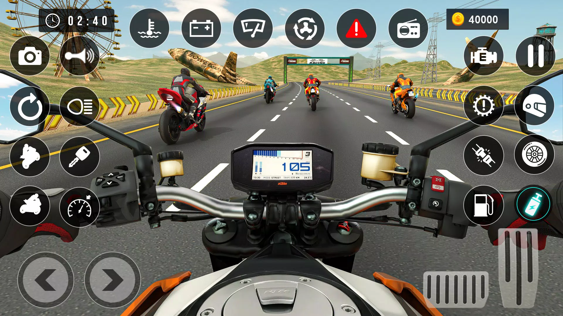 Schermata Bike Racing Games - Bike Game 2