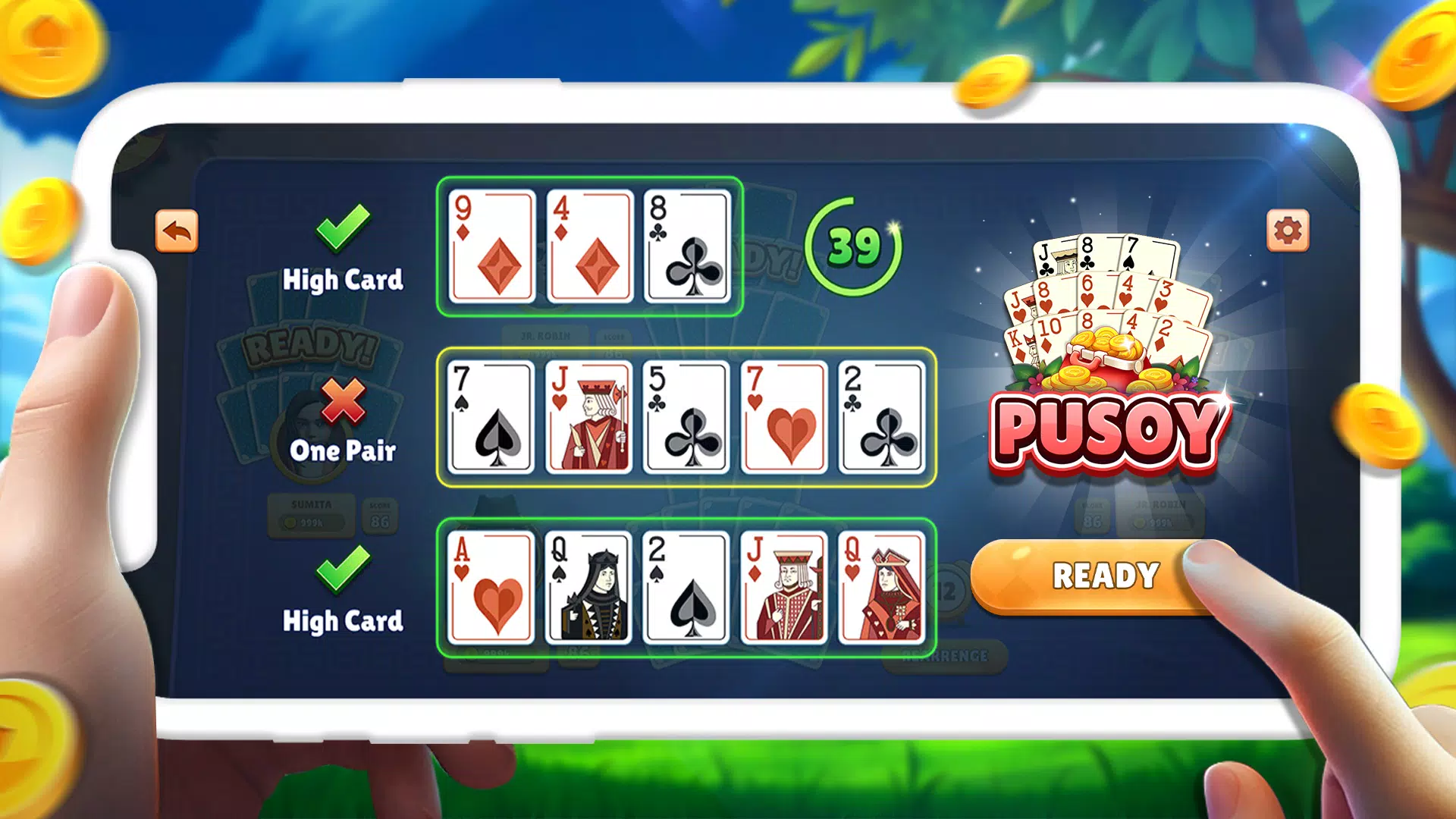 Pusoy Club Offline スクリーンショット 2