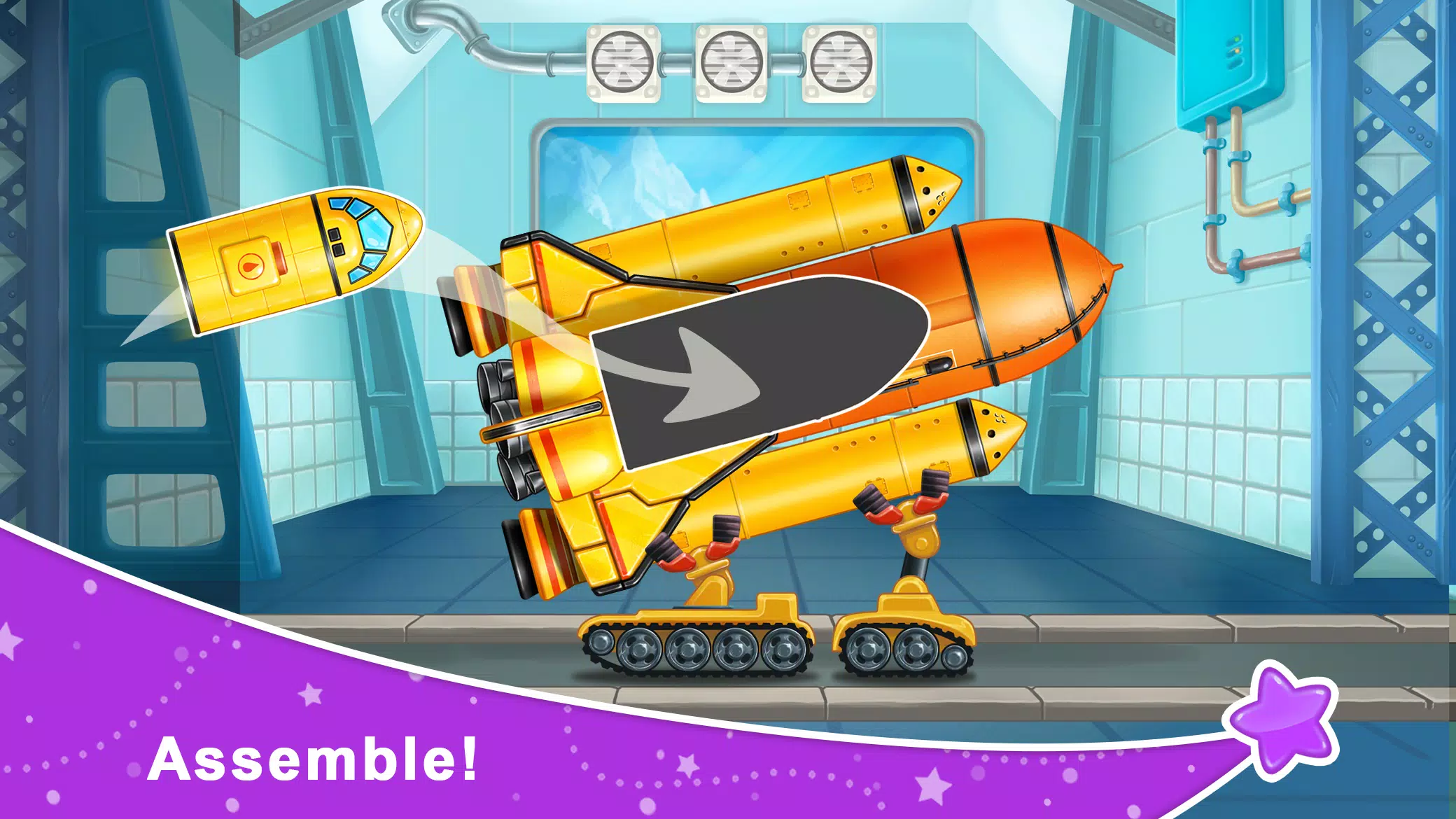 Rocket 4 space games Spaceship應用截圖第1張