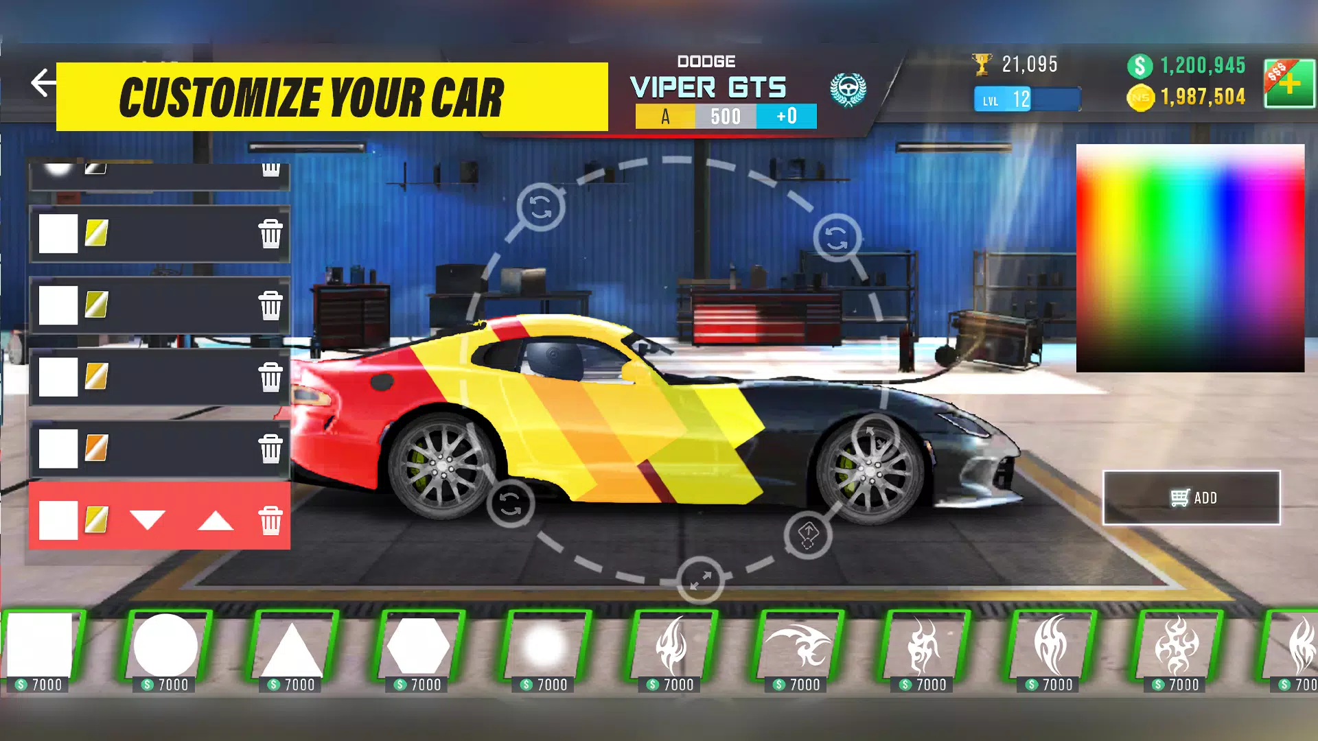 Nitro Speed: Drag Racing 2D Captura de tela 3