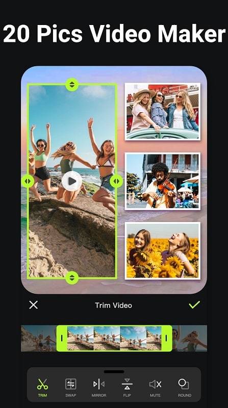 Grid Photo Collage Maker Quick Ảnh chụp màn hình 2