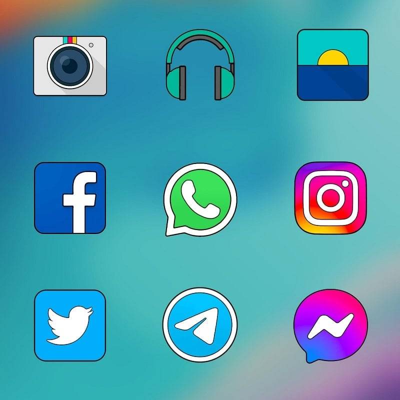 Oxigen HD – Icon Pack Ảnh chụp màn hình 3