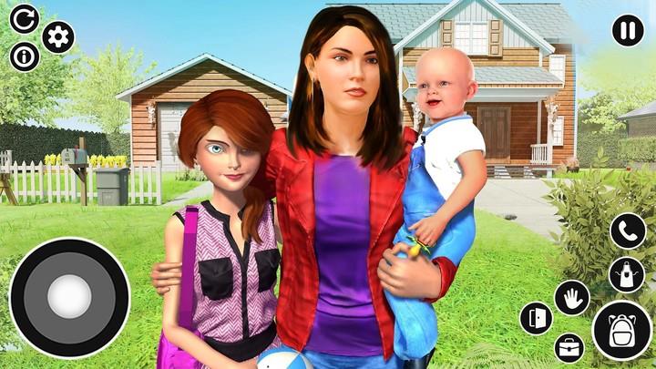 Single Mom Baby Simulator Captura de pantalla 2