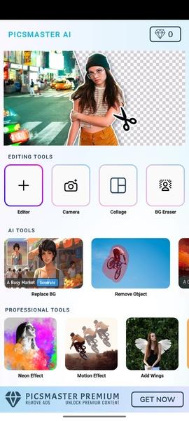 PicsMaster Photo Editor Pro スクリーンショット 1