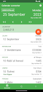 Calendar Converter Screenshot 1