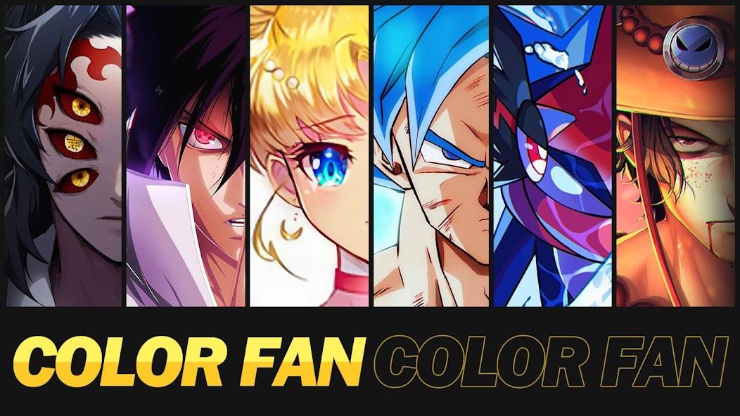 Color Fan - Color By Number Mod Screenshot 1