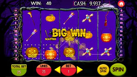 Halloween Slots Mania Deluxe ဖန်သားပြင်ဓာတ်ပုံ 2