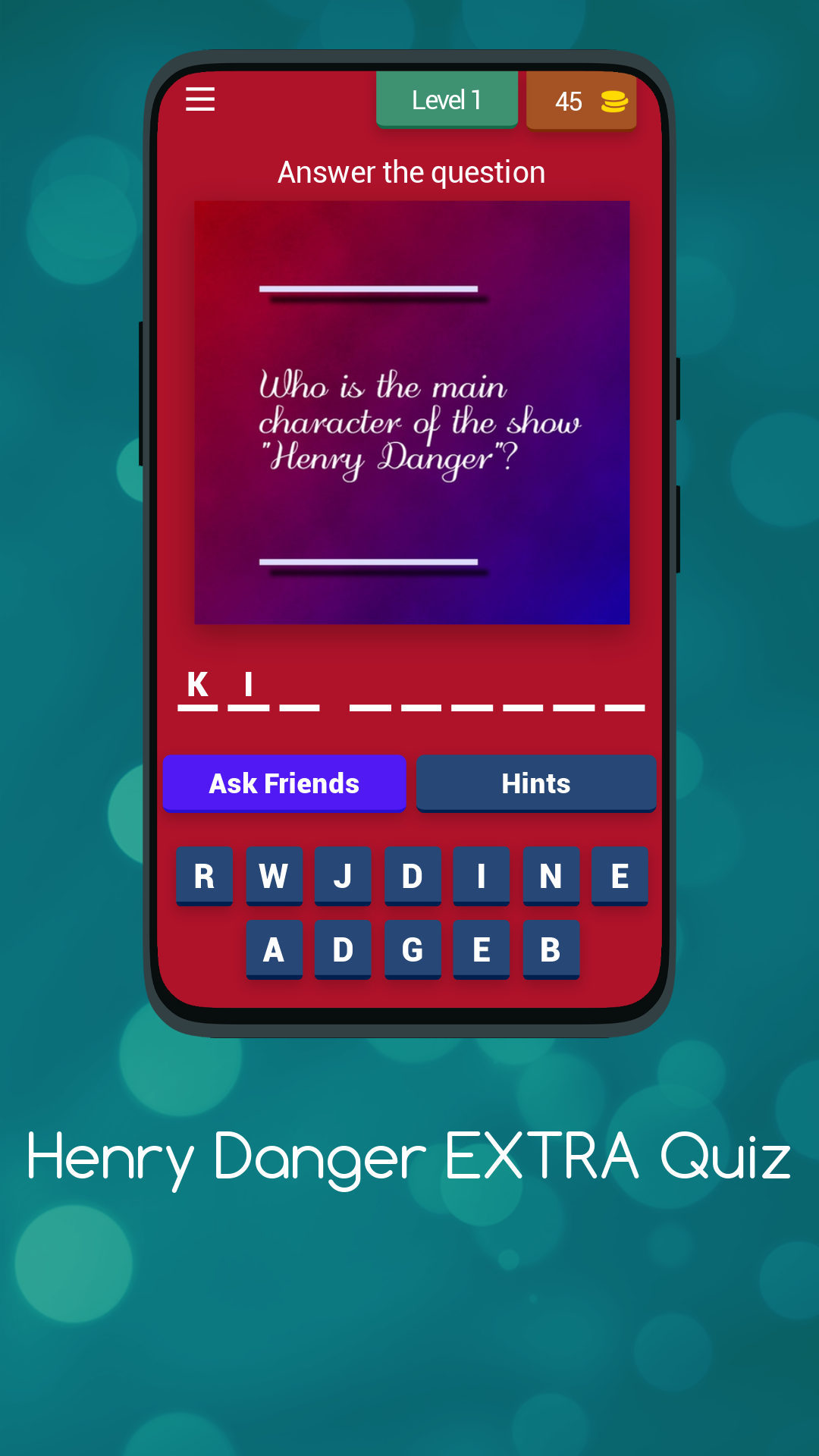 Henry Danger EXTRA Quiz Screenshot 1