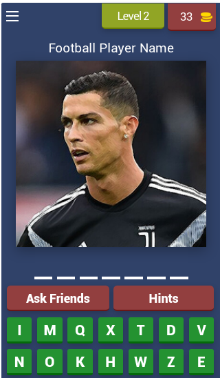 Schermata Football Player Quiz 3