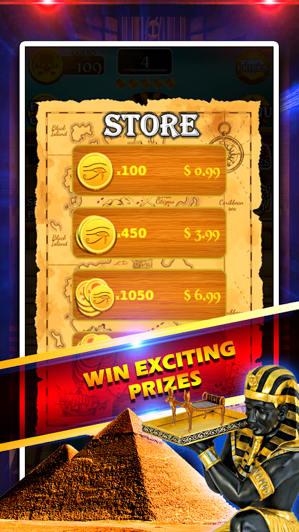 Gold of King Pharaoh Egypt - Coin Party Dozer Screenshot 2