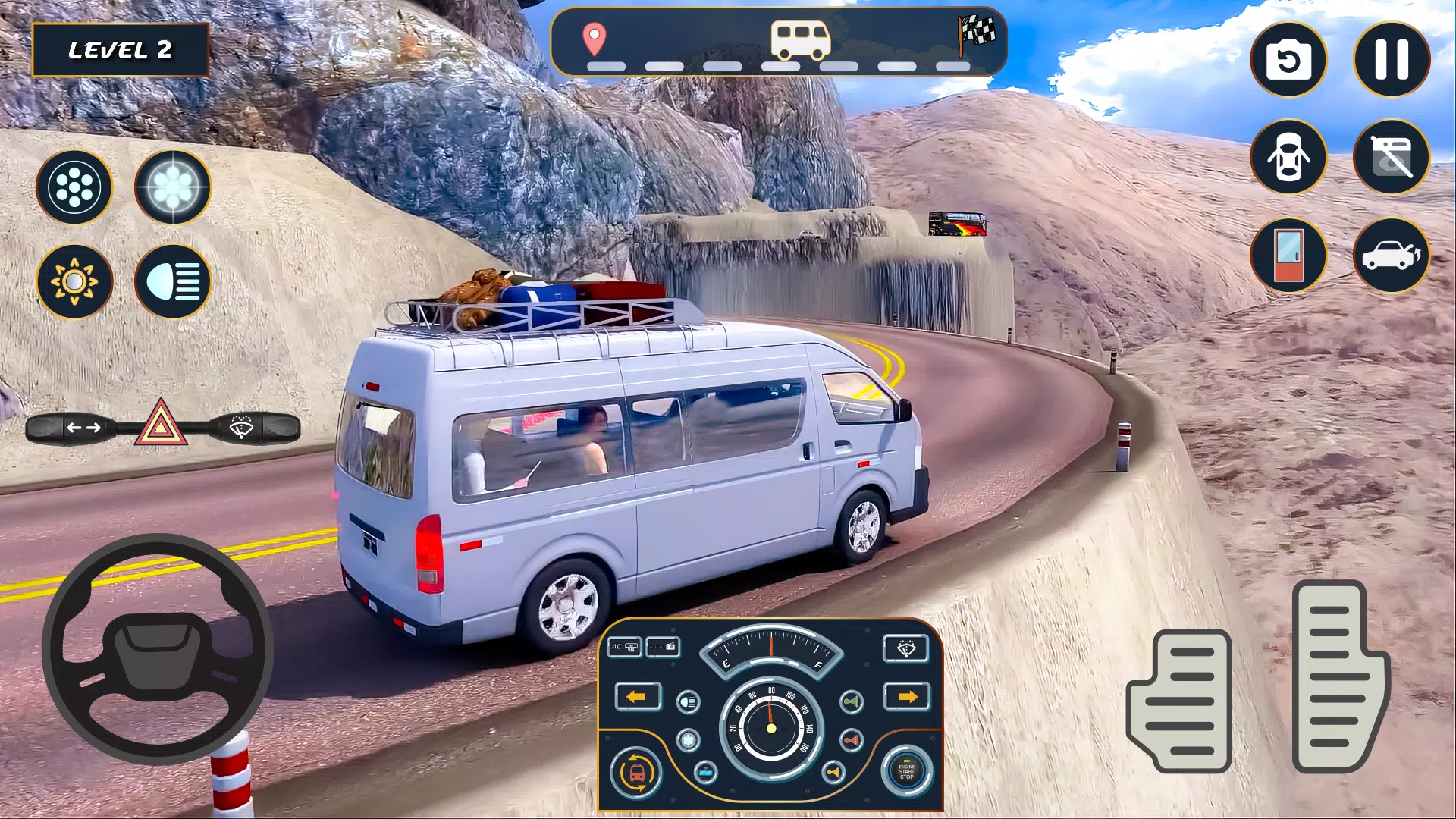 Van Simulator Dubai Van Games Screenshot 1