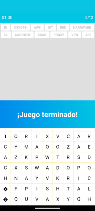Buscando Palabras Captura de tela 3