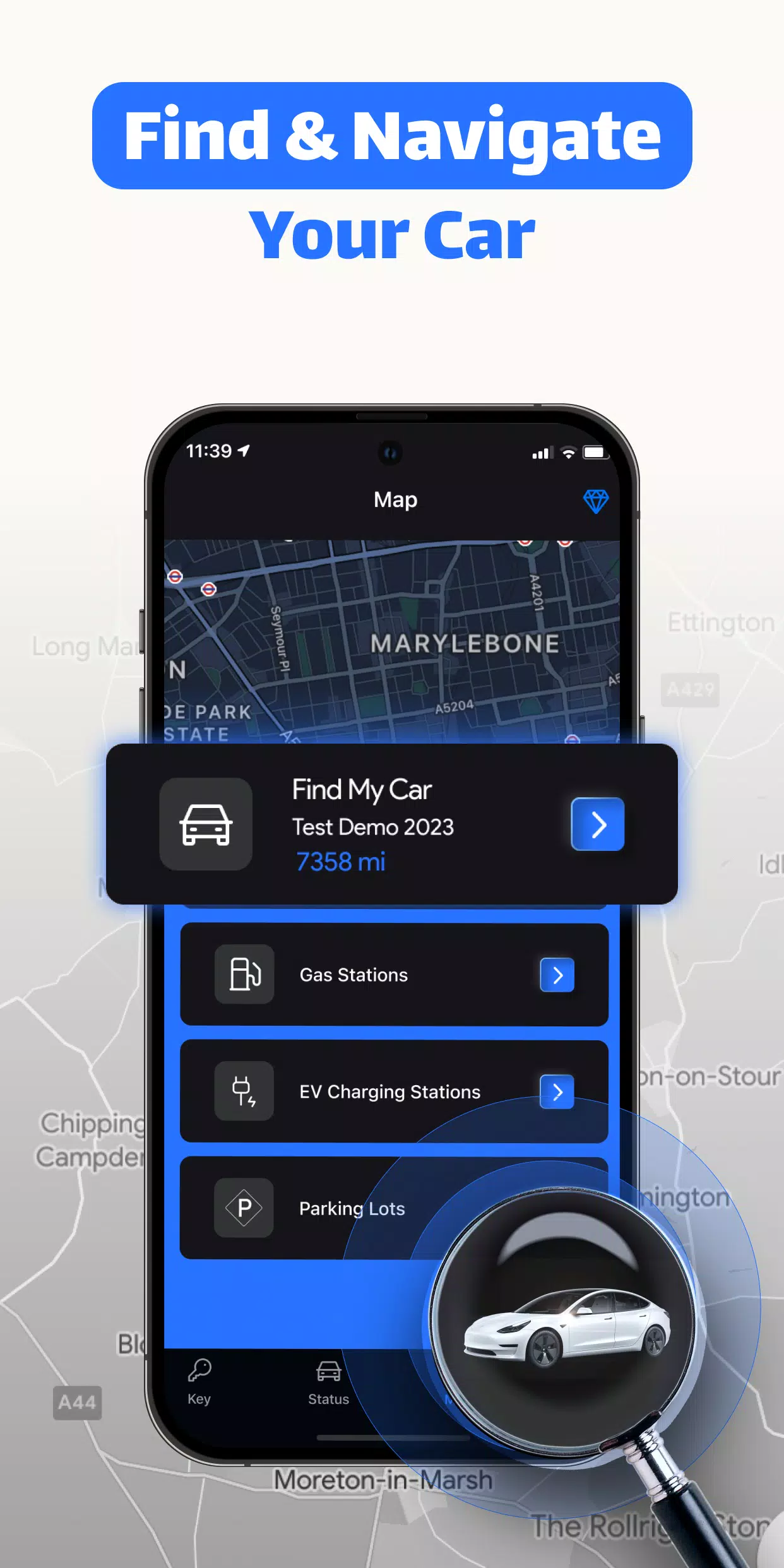 Car Key: Smart Car Remote Lock Capture d'écran 4