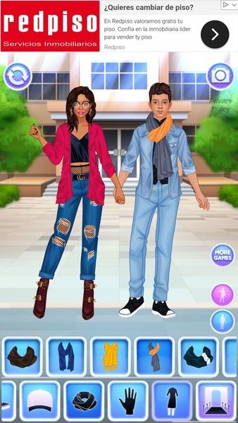 College Girl & Boy Makeover Zrzut ekranu 3