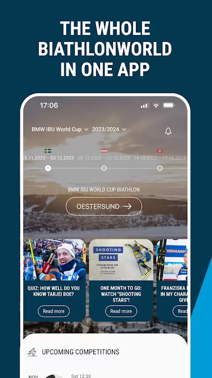 Official IBU App Schermafbeelding 2