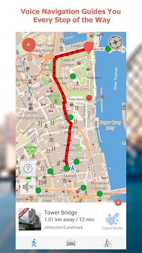 GPSmyCity: Walks in 1K+ Cities স্ক্রিনশট 4