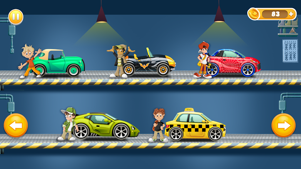 Uphill Races Car Game For Boys Скриншот 4