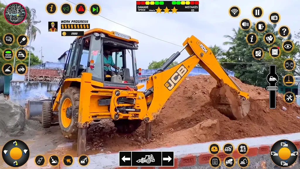 Snow Excavator Game: JCB Games Screenshot 3