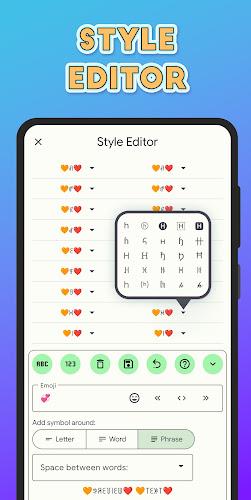 Stylish Text - Fonts Keyboard Capture d'écran 1