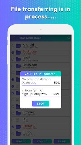 Transfer phone to SD Card – Fi Ảnh chụp màn hình 4