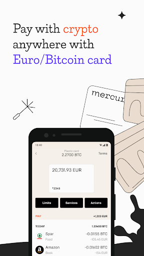 Mercuryo Bitcoin Cryptowallet應用截圖第4張