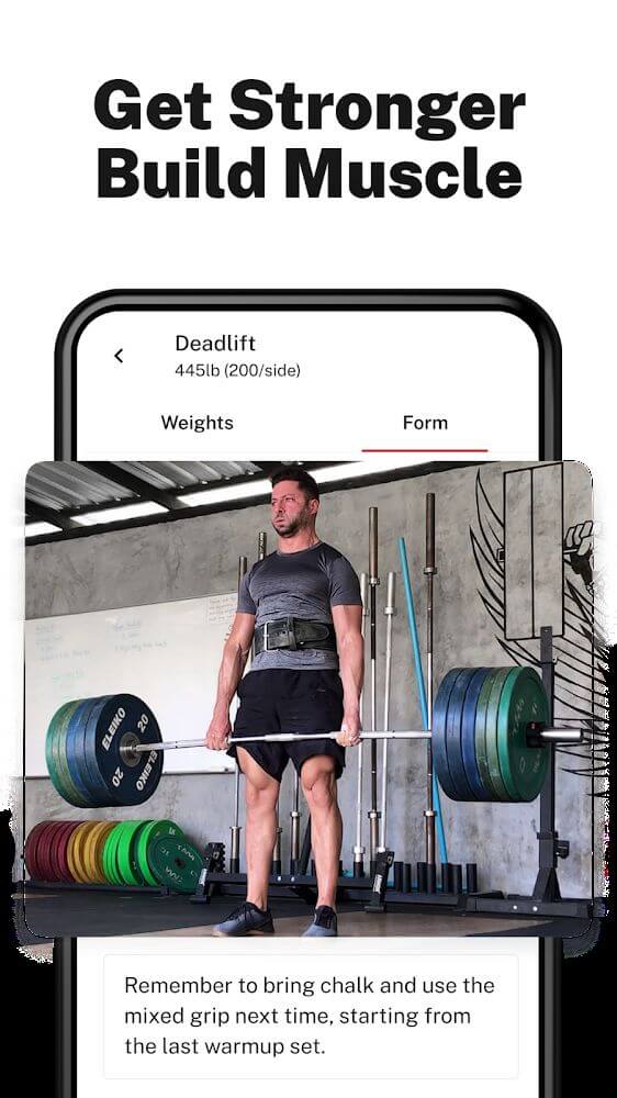 StrongLifts Weight Lifting Log Mod ภาพหน้าจอ 2