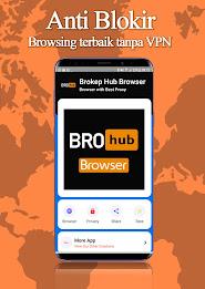 Brokep Hub Browser VPN Browser Captura de tela 2