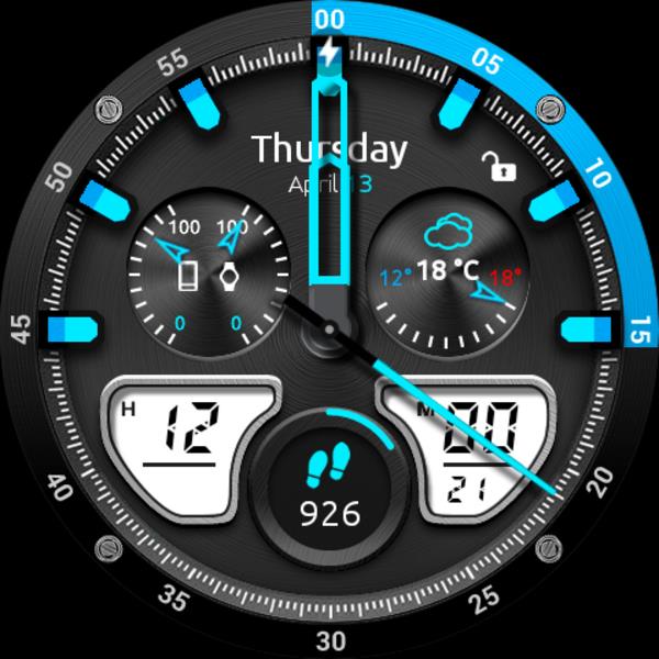 Fury Watch Face Screenshot 4