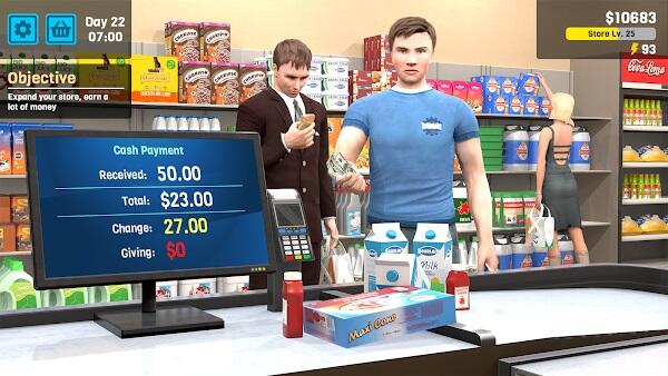 Manage Supermarket Simulator Screenshot 2