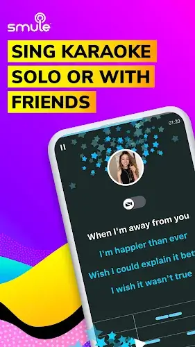 Smule: +10M Karaoke Cançōes Captura de tela 1